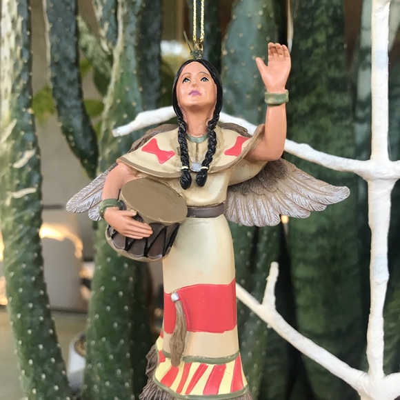 Native-American Woman Collectible Ornament - Picture 5 of 5